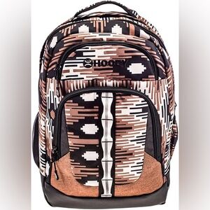 Hooey Backpack brown and black western print brand new NWT back to school